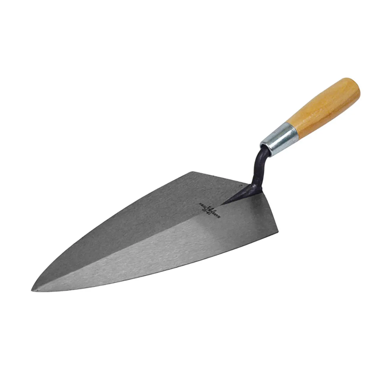 Marshalltown M/T1912 19 Philadelphia Pattern Brick Trowel Wooden Handle 12in
